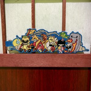 Hyakki Yagyo Embroidery Tag