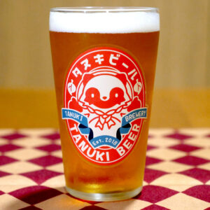 Tanuki Beer Label Sticker